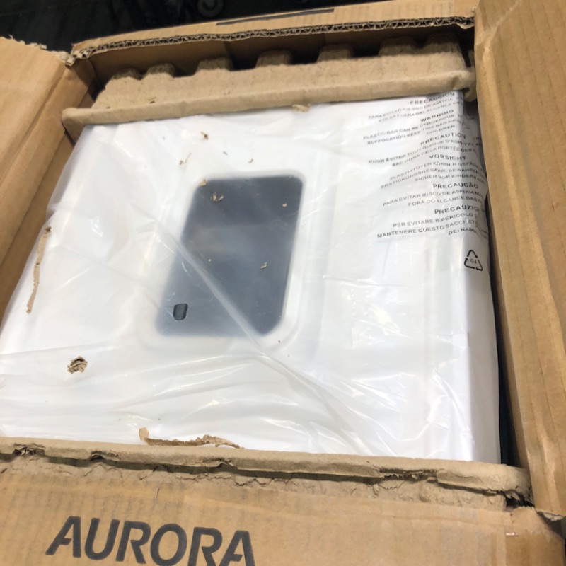 Photo 2 of Aurora High-Security 8-Sheet Micro-Cut Paper, CD/DVD and Credit Card Shredder, White/Gray 8-Sheet Micro-cut Shredder