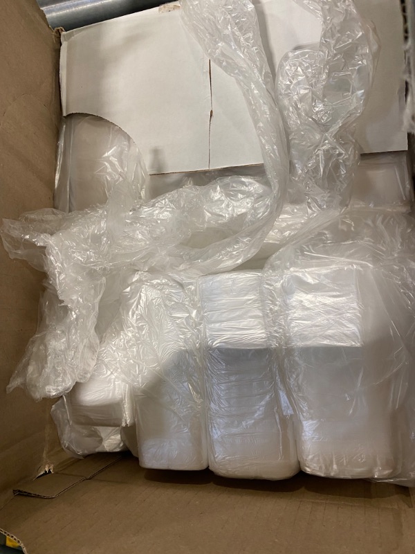 Photo 3 of Aluf Plastics-SCR-243306C 12-16 Gallon Trash Bags - (Commercial 1000 Pack) - Source Reduction Series Value High Density 6 Micron Gauge (equiv) - Intended for Office, Bathroom, Paper, Styrofoam 12 - 16 Gallon 6 MICRON (eq) Clear