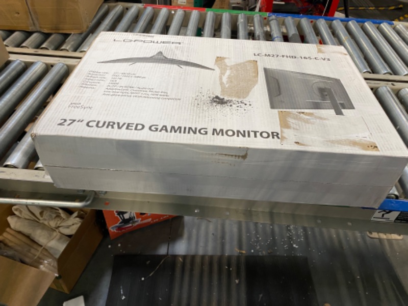 Photo 2 of LC-Power 27 Inch 165HZ Gaming Monitor .Curved Computer Monitor (Full HD, 1920 x 1080, 1ms, 2HDMI,FreeSync, VA, 99% sRGB 1500R) 27 inch Curved-165HZ