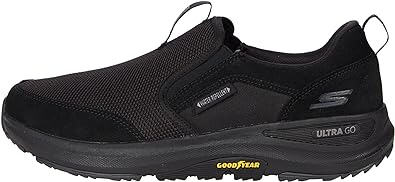 Photo 1 of Skechers Men's Go Walk Outdoor-Athletic Slip-on Trail Hiking Shoes with Air Cooled Memory Foam Sneaker
size 8