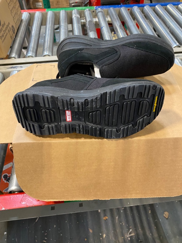 Photo 1 of Skechers Men's Go Walk Outdoor-Athletic Slip-on Trail Hiking Shoes with Air Cooled Memory Foam Sneaker
size 8