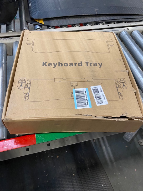 Photo 1 of LETIANPAI Keyboard Tray Under Desk,Pull Out Keyboard & Mouse Tray with Heavy-Duty C Clamp Mount,32(37 Including Clamps)x11.8 in Slide Out Platform Computer Drawer,Suitable for home work or office work