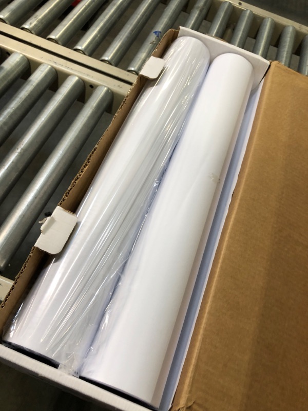 Photo 3 of ACYPAPER Plotter Paper 24 x 150, CAD Paper Rolls, 20 lb. Bond Paper on 2" Core for CAD Printing on Wide Format Ink Jet Printers, 4 Rolls per Box. Premium Quality