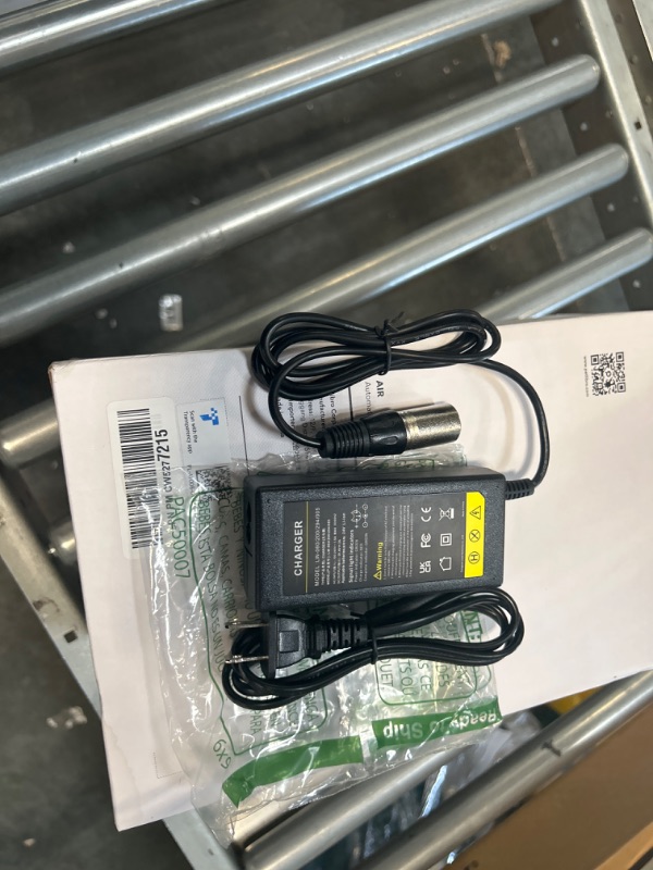 Photo 1 of TREE.NB 28V 2A 56W Electric ScooterBike Battery Charger XLR Plug AC Adapter Power Supply