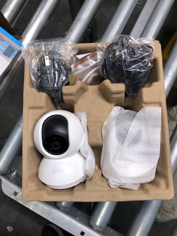 Photo 1 of TP-Link Tapo 2K Pan/Tilt Security Camera for Baby Monitor, Dog Camera w/ Motion Detection, 2-Way Audio, Siren, Night Vision, Cloud & SD Card Storage, Works with Alexa & Google Home, 2-Pack (C210P2) 2K Two Pack
