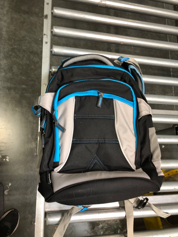 Photo 3 of Amazon Basics Ergonomic Backpack, Black