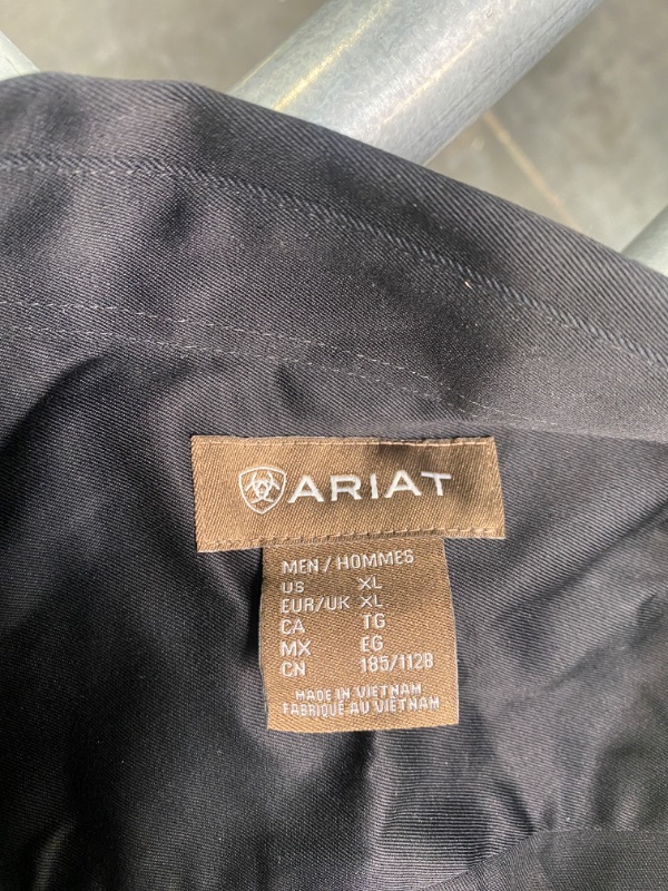 Photo 4 of ARIAT Men's Team Logo Twill Classic Fit Shirt X-Large Black