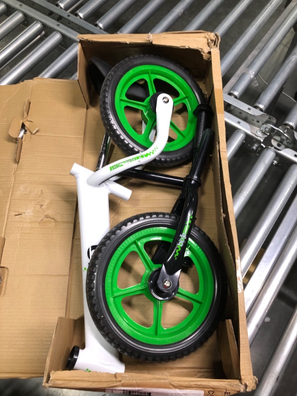 Photo 3 of Bixe: Green (Lightweight - 4LBS) Aluminum Balance Bike for Kids and Toddlers - No Pedal Sport Training Bicycle - Bikes for 2, 3, 4, 5 Year Old