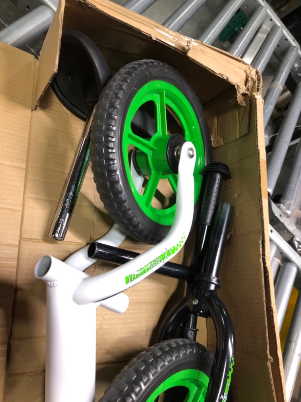 Photo 4 of Bixe: Green (Lightweight - 4LBS) Aluminum Balance Bike for Kids and Toddlers - No Pedal Sport Training Bicycle - Bikes for 2, 3, 4, 5 Year Old