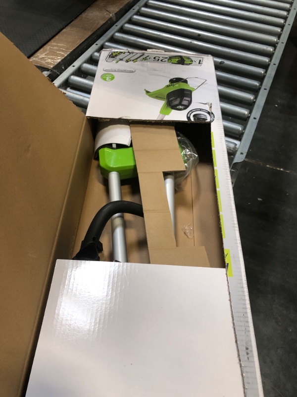 Photo 3 of Greenworks 40V 12-Inch Cordless String Trimmer, Battery and Charger Not Included, BST4000 12" Trimmer Tool Only