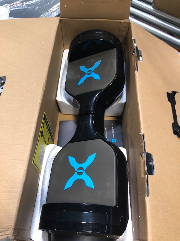 Photo 1 of Hover-1 Astro Hoverboard | 300W Motor, IPX4 Water Resistance, Electric Hoverboard with Built-in Bluetooth, LED Fender, Deck and Wheel Lights Black