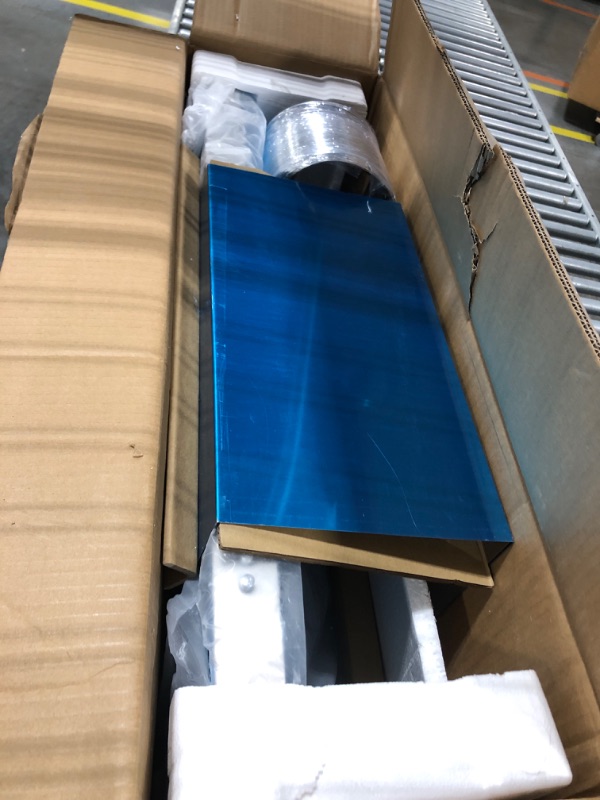 Photo 1 of 30 Inch Range Hood, Wall Mount Vent Hood in Stainless Steel with Ducted/Ductless Convertible Duct, 3 Speed Exhaust Fan, Energy Saving LED Light, Push Button Control, 2 Pcs Baffle Filters