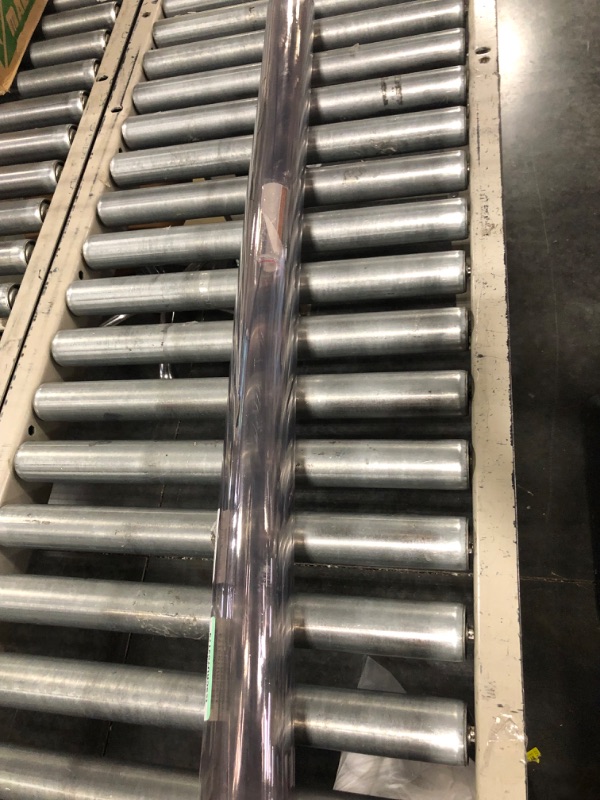 Photo 2 of 1 Foot Long plastic plexiglass tubes, Clear acrylic PVC pipe transparent for 3 inch PVC fittings, 3 1/2 inch 89mm diameter tube, 1/10 inch thick tubing