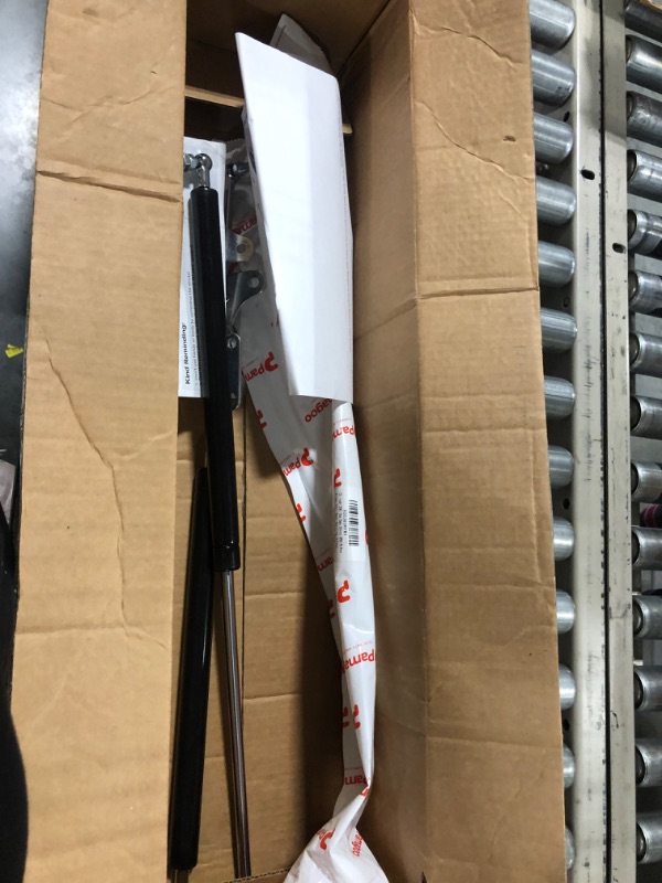 Photo 3 of PAMAGOO 23 inch Gas Strut 200 lbs 890 N Per Prop, ??? ? Gas Spring Shock with L-Type Mounts for Heavy Duty Bed, Box Lid, Window, Basement Floor Door(??? ???-??? ??? ???????) 200 lbs 23 in