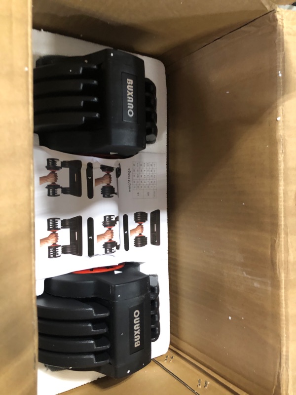 Photo 1 of Adjustable Dumbbells 25/55LB Single Dumbbell Weights, 5 in 1 Free Weights Dumbbell with Anti-Slip Metal Handle, Suitable for Home Gym Exercise Equipment 25LB-1pc