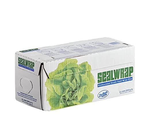 Photo 1 of AEP Industries SealWrap Cutter Box PVC Cling Film Clear, 2000' Length x 18" Width | 1 Each