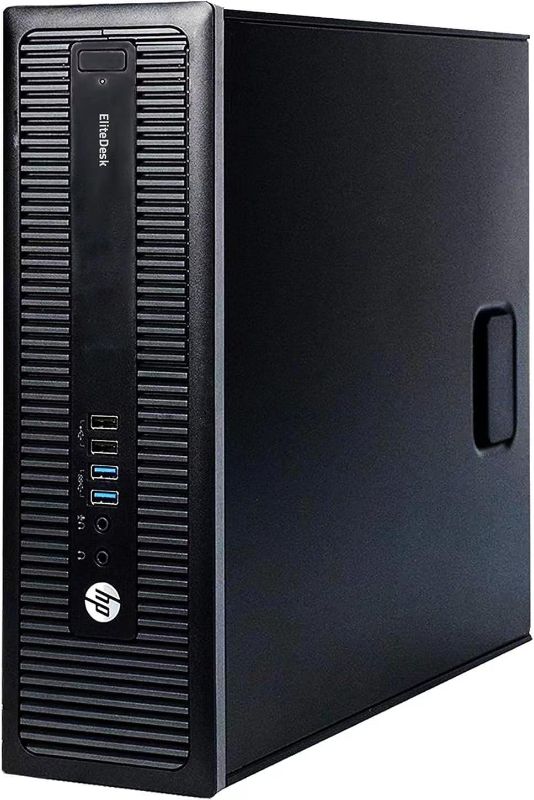 Photo 1 of HP EliteDesk 800 G2 SFF Computer, Intel Core i7 6700 3.4Ghz, 32GB DDR4 RAM, 1TB SSD, 500GB HDD, RGB Keyboard, WiFi, BT, Windows 10 Pro(Renewed)