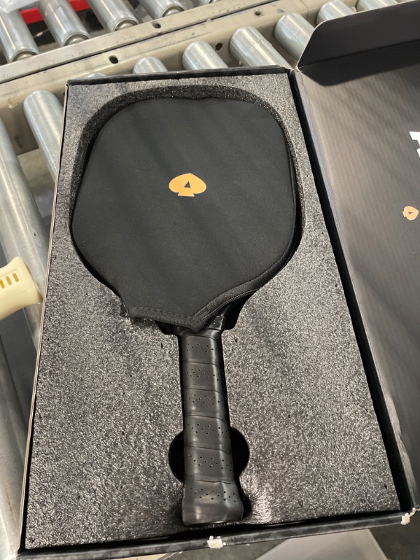 Photo 2 of ACE Pickleball Diamond - Premium Pickleball Paddle, Made of Carbon Fiber - USAPA Approved Best Pickle Ball Racket for Tournament Play - Non-Slip Grip Texture, Spin & Control with Aramid Honeycomb Core
