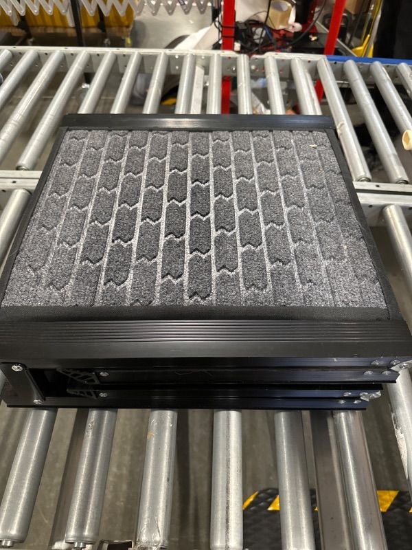 Photo 3 of **USED**PetThem Dog Car Ramp Folding for Medium & Large Dogs, Portable Pet Stair Ramp with Non-Slip Rug Surface, 62" Long & 17" Extra Wide Dog Steps for Large Dogs Up to 250LBS Enter a Car, SUV & Truck 62" L x 17.2" W