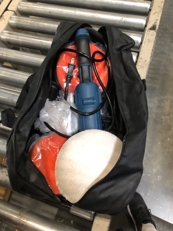 Photo 1 of LDHTHOPI Dual Action Polisher, 980W 5/6 Inch Random Orbital Buffer Polisher for Car Detailing, 2800-5800RMP, 6 Variable Speed Buffer Polisher with 8 Detachable Pads Dual Action Buffer