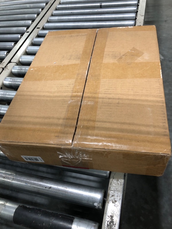 Photo 1 of mDesign Large Fabric Stackable Closet Organizer Box, Clear Window/Lid - Bedroom, Office, Bathroom, Mudroom Organization, Shoe, Sweater, Clothes Storage, 6 Pack, Gray Herringbone Gray Herringbone Pack of 6