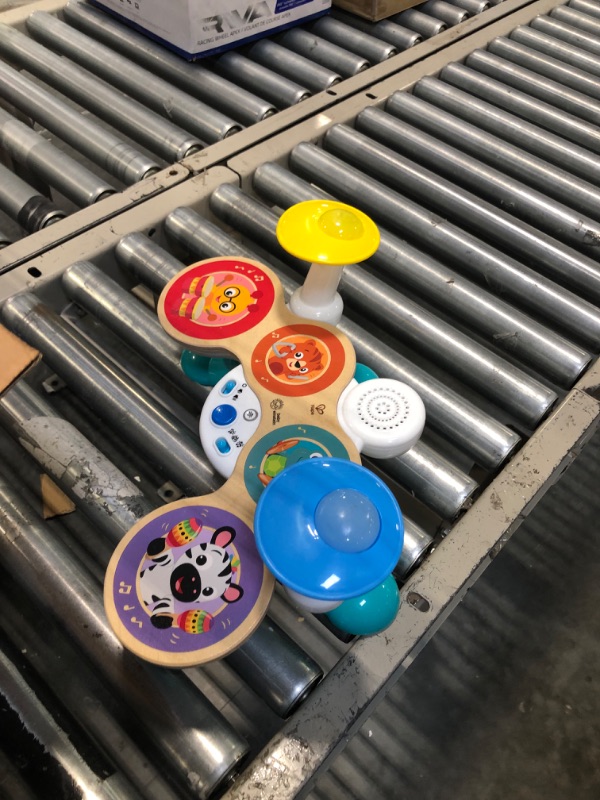 Photo 1 of Baby Einstein Together in Tune Drums? Safe Wireless Wooden Musical Toddler Toy, Magic Touch Collection, Age 12 Months+ Connected Drum