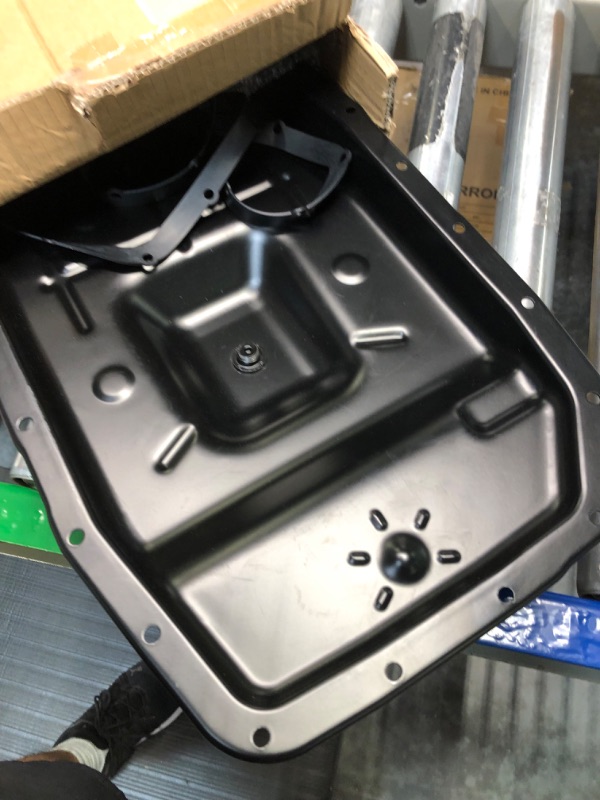 Photo 3 of A-Premium Transmission Oil Pan with Drain Plug & Gasket Compatible with 6R80 6R80E Transmisson & Ford Mustang Expedition F-150 F-250/350 Super Duty