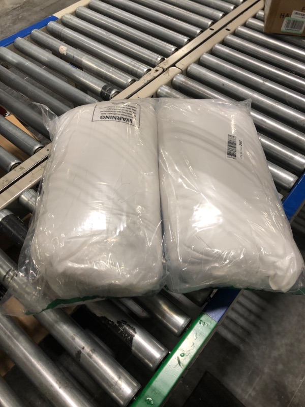 Photo 1 of 2 Large White Pillows 