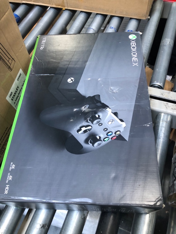 Photo 2 of Microsoft Xbox One X 1TB Console - Black