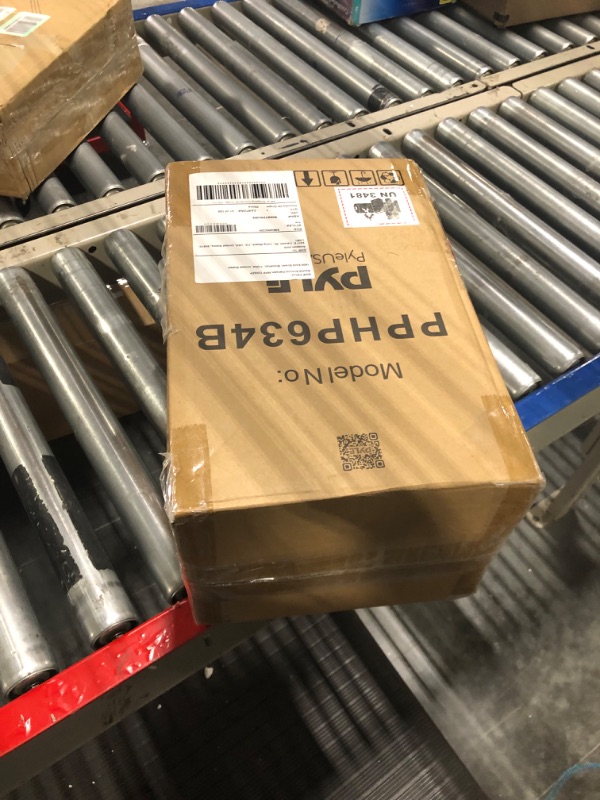Photo 2 of Pyle Portable Bluetooth PA Speaker System - 240W Remote PPHP634B & -Pro Includes 15ft XLR Cable to 1/4'' Audio Connection, Connector, Black, 10.10in. x 5.00in. x 3.30in. (PDMIC58) Speaker System 240W + 15ft XLR Cable
