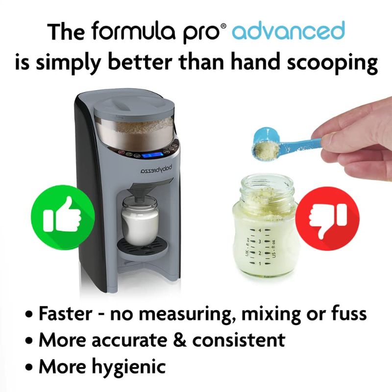 Photo 1 of Baby Brezza Formula Pro Advanced Formula Dispenser Machine - Automatically Mix a Warm Formula Bottle Instantly - Easily Make Bottle with Automatic Powder Blending