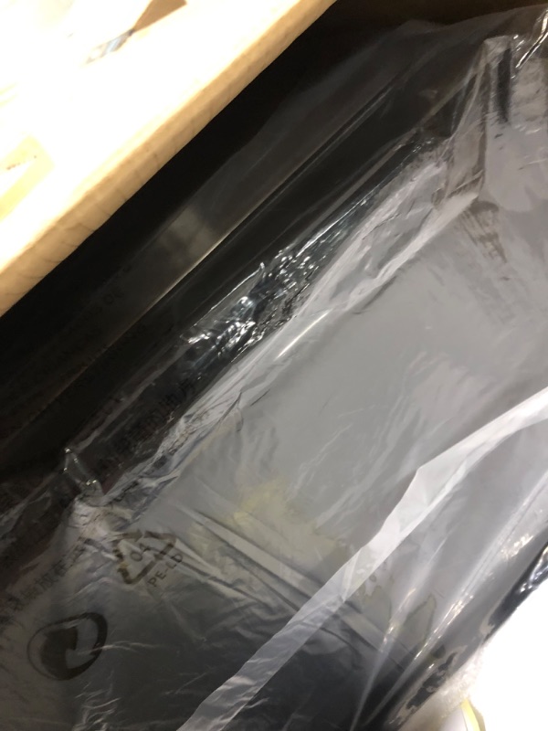 Photo 1 of EKO Phantom-T 50 Liter / 13.2 Gallon Vertical Motion Sensor Trash Can, Brushed Stainless Steel Finish 50 Liter Vertical