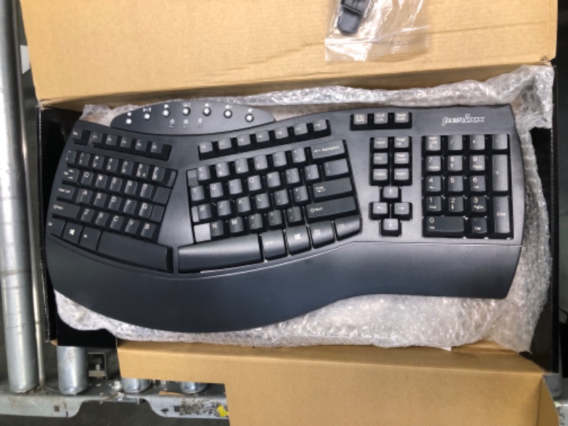 Photo 3 of Wireless Ergonomic Keyboard with Gel Wrist Rest Bundle