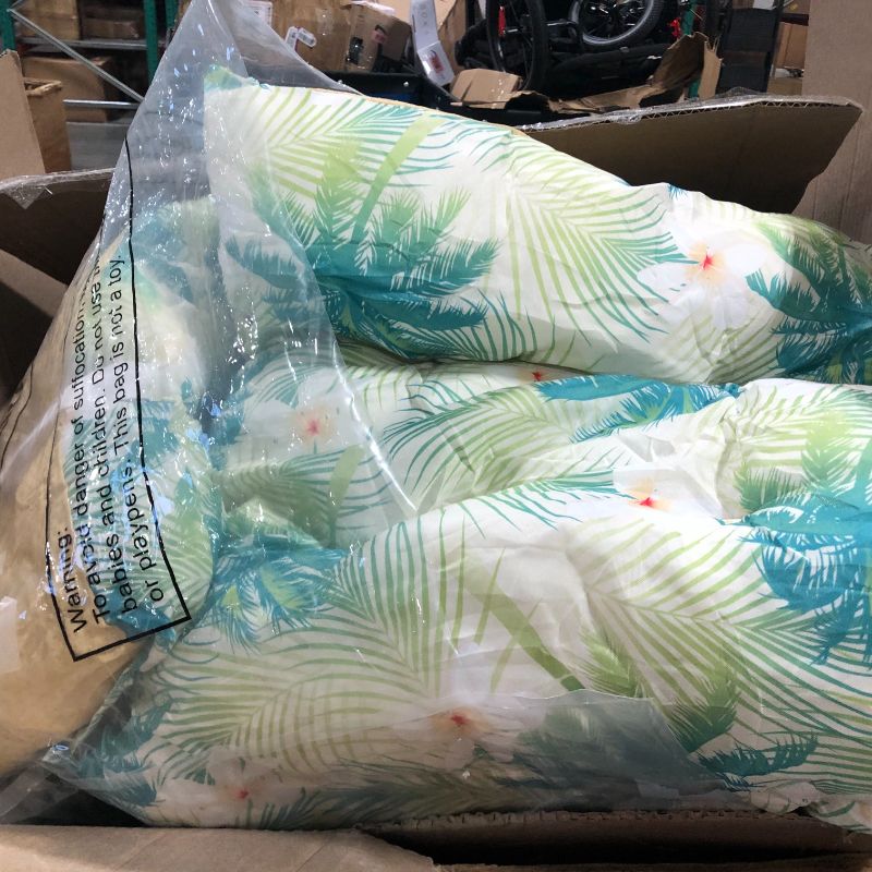 Photo 1 of *CUSHION ONLY* Hoteam Outdoor High Back Chair Cushion Waterproof Rocking Chair Cushion Indoor Outdoor Seat Back Chair Cushions Thickened Patio Chair Pad for Indoor and Outdoor