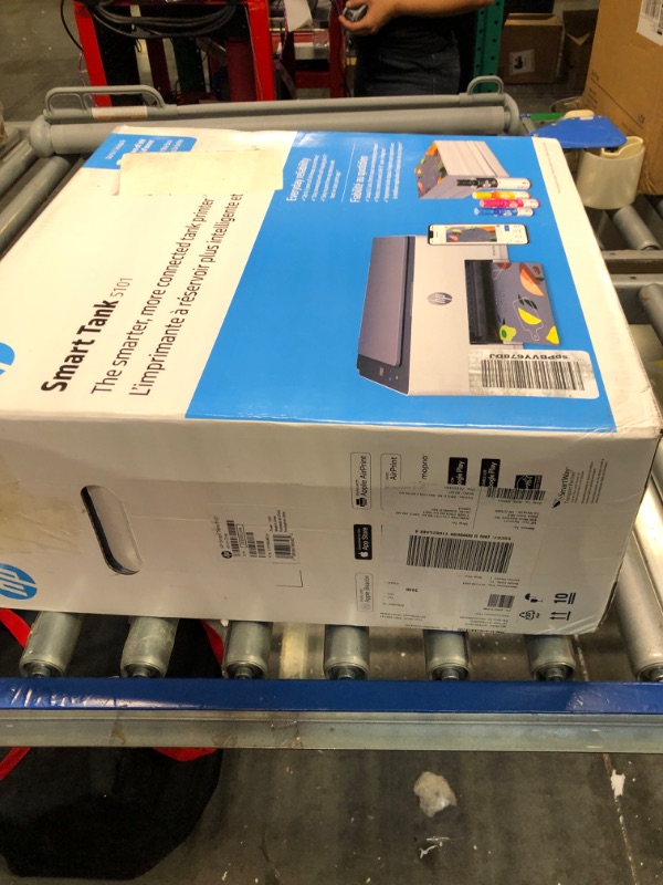 Photo 2 of HP Smart-Tank 5101 Wireless All-in-One Ink-Tank Printer with up to 2 Years of Ink Included (1F3Y0A),White