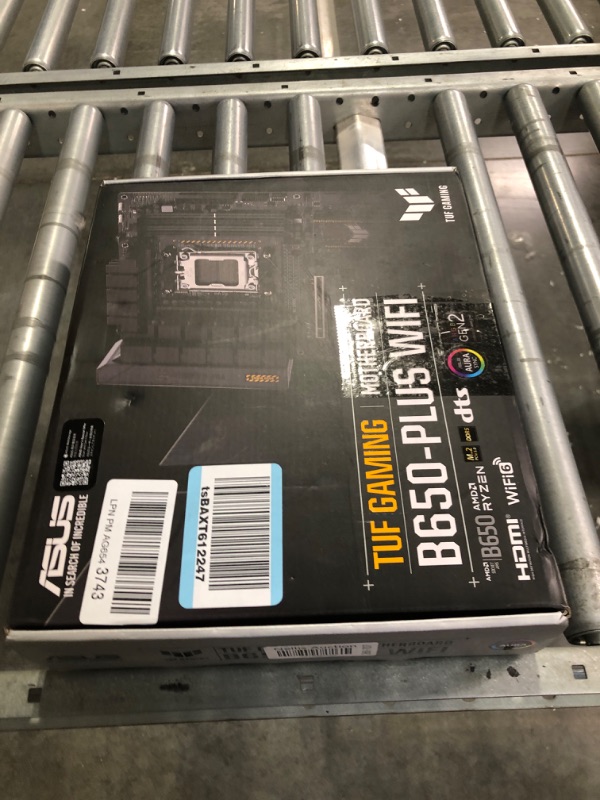 Photo 2 of ASUS TUF Gaming B650-PLUS WiFi Socket AM5 (LGA 1718) Ryzen 7000 ATX Gaming Motherboard(14 Power Stages, PCIe® 5.0 M.2 Support, DDR5 Memory, 2.5 Gb Ethernet, WiFi 6, USB4® Support and Aura Sync)