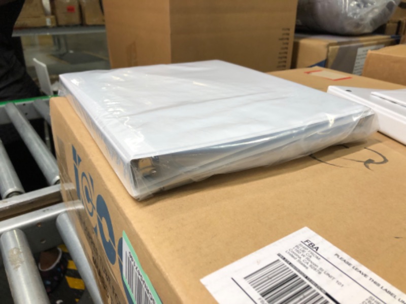 Photo 1 of Avery® Economy Round 3-Ring View Binder, 1/2", White (5706)
