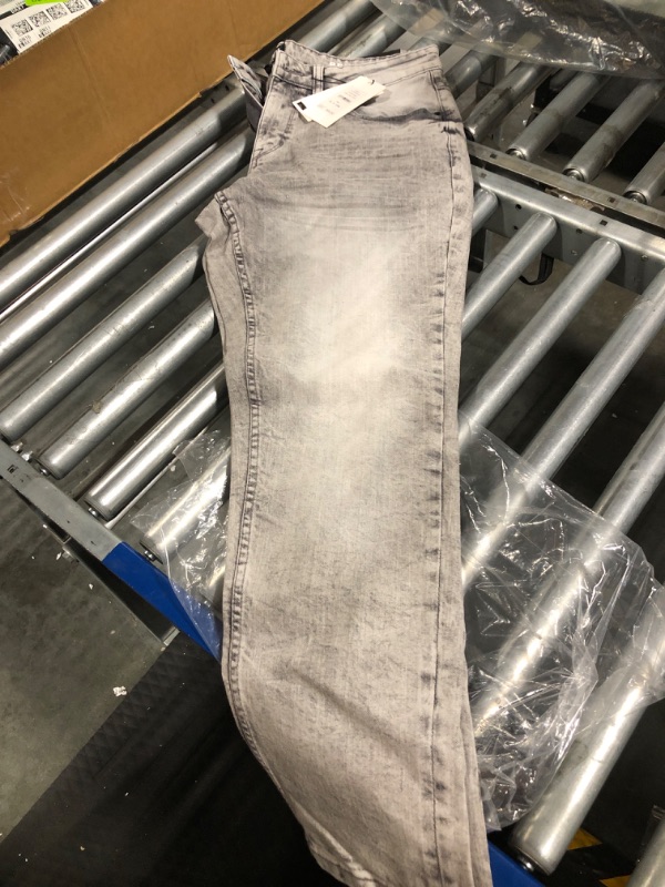 Photo 1 of DKNY Men's Jeans - Bedford Stretch Denim Slim Fit Jeans for Men 33W x 29L Silver Cloud