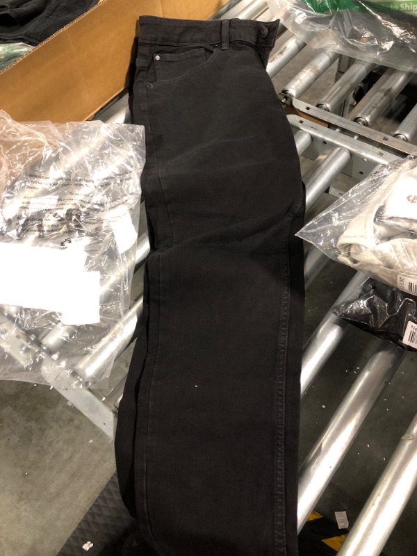 Photo 1 of DKNY Men's Jeans - Bedford Stretch Denim Slim Fit Jeans for Men - Black Rinse - 34x30