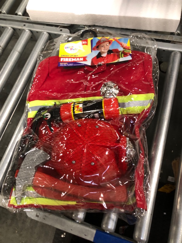 Photo 1 of DRESS 2 PLAY Costumes for Kids with Accessories- Ages 3-7- Firefighter, Handyman