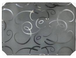 Photo 1 of 1 YIHATA Curly Patterned Panel 30 X 40 CM Black 