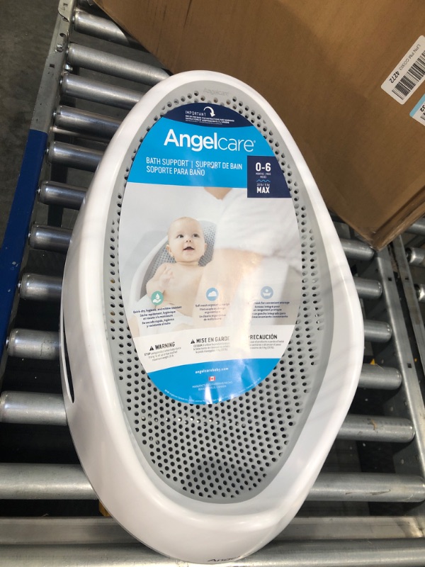 Photo 3 of Angelcare Baby Bath Support (Grey) | Ideal for Babies Less than 6 Months Old