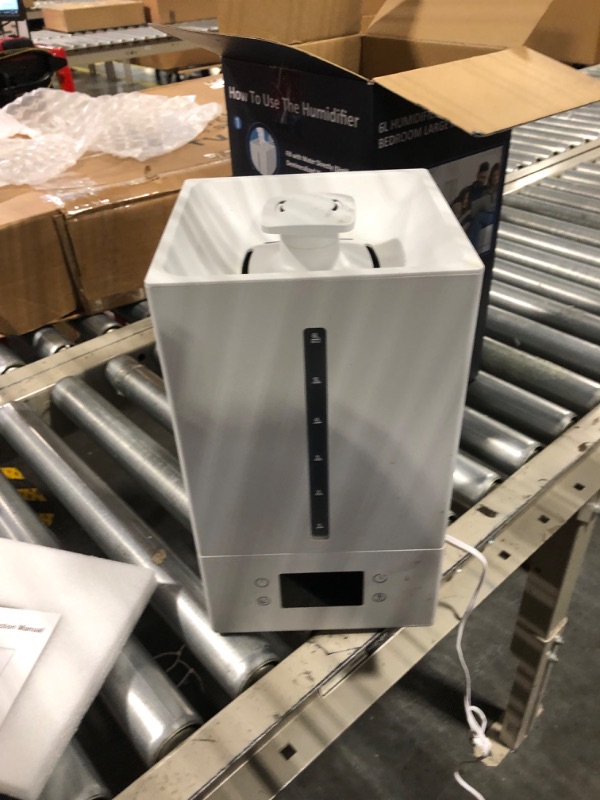 Photo 1 of 6L Humidifiers for Bedroom Large Room Home,Cool Mist Humidifiers Essential Oils Diffuser for Baby Plants Nurseries,Top Fill Smart Control Humidifiers,Auto-Shut Off, 360° Rotatable Nozzle,Timer
