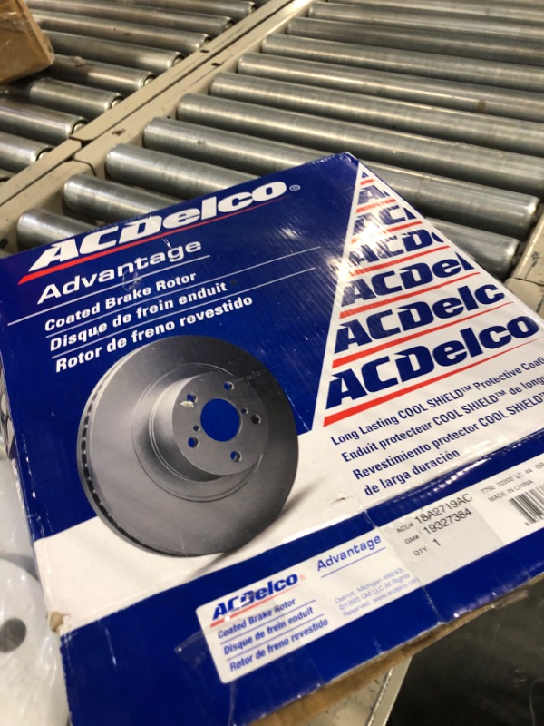 Photo 2 of ACDelco Advantage 18A2719AC Coated Front Disc Brake Rotor