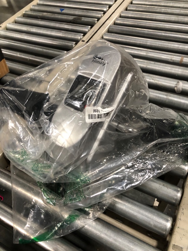 Photo 1 of Mini Exercise Bike, himaly Under Desk Bike Pedal Exerciser Portable Foot Cycle Arm & Leg Peddler Machine with LCD Screen Displays Silver