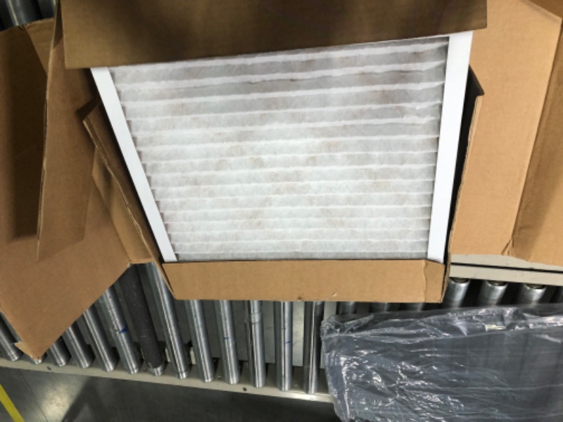 Photo 3 of Aerostar 20x20x1 MERV 8 Pleated Air Filter, AC Furnace Air Filter, 6 Pack (Actual Size: 19 3/4" x 19 3/4" x 3/4")
