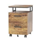 Photo 1 of FEZIBO 2-Drawer Rolling File Cabinet with Lock V2