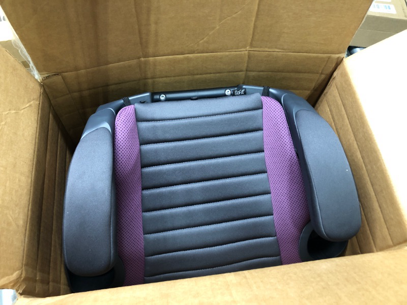 Photo 3 of GoFit Backless Booster Car Seat - Grape