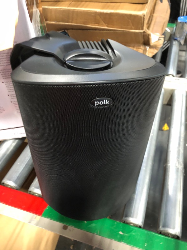 Photo 3 of Polk Audio Atrium 8 SDI Flagship Outdoor All-Weather Speaker (Black) - Use as Single Unit or Stereo Pair | Powerful Bass & Broad Sound Coverage