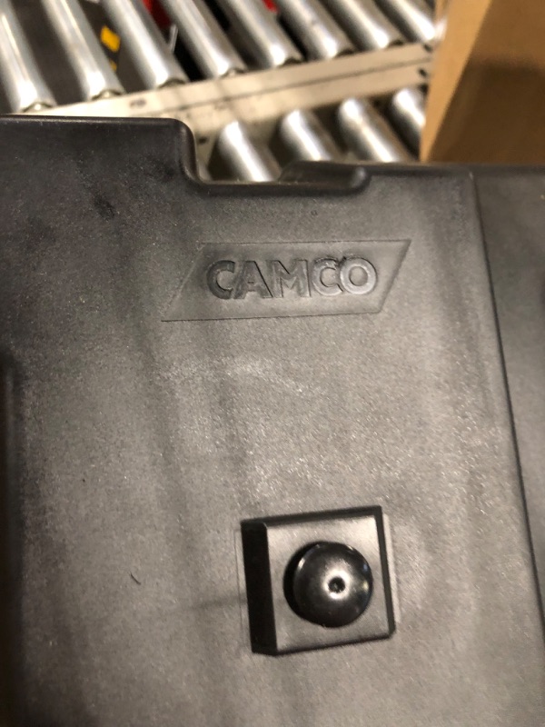Photo 1 of Camco Heavy Duty Double Battery Box with Straps and Hardware - Group GC2 | Safely Stores RV, Automotive, and Marine Batteries | Measures Inside 21-1/2" x 7-3/8" x 11-3/16" | (55375) Frustration Free Packaging Double Battery Box